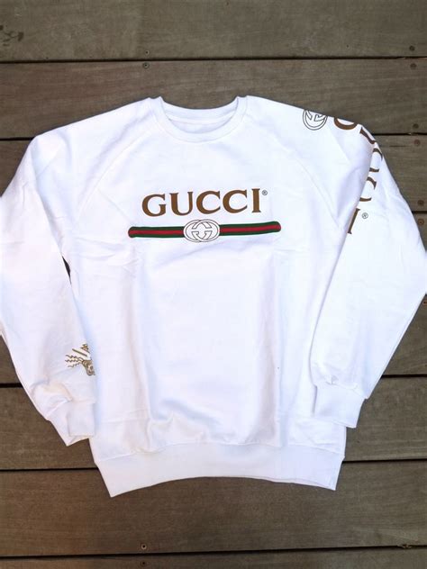 gucci vintage x tisa crewneck|Gucci sweatshirts for men.